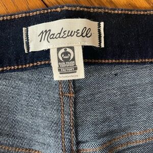 Women’s Madewell mid-rise stovepipe jeans